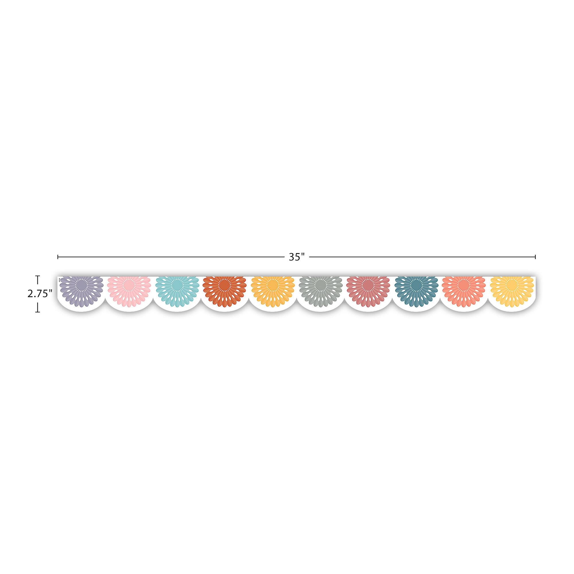 Teacher Created Resources® Happy Cactus Crew Fiesta Die-Cut Border Trim, 6 Pack of 12